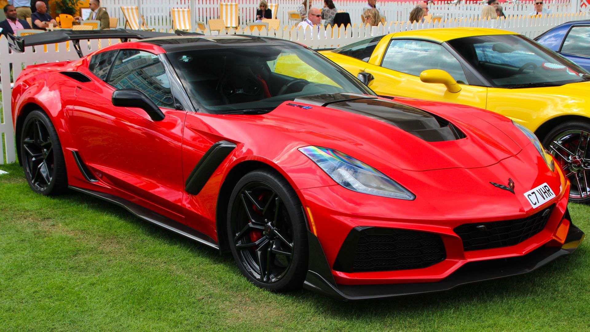 A 2019 Chevrolet Corvette C7 ZR1 taken at London Concours 2024.