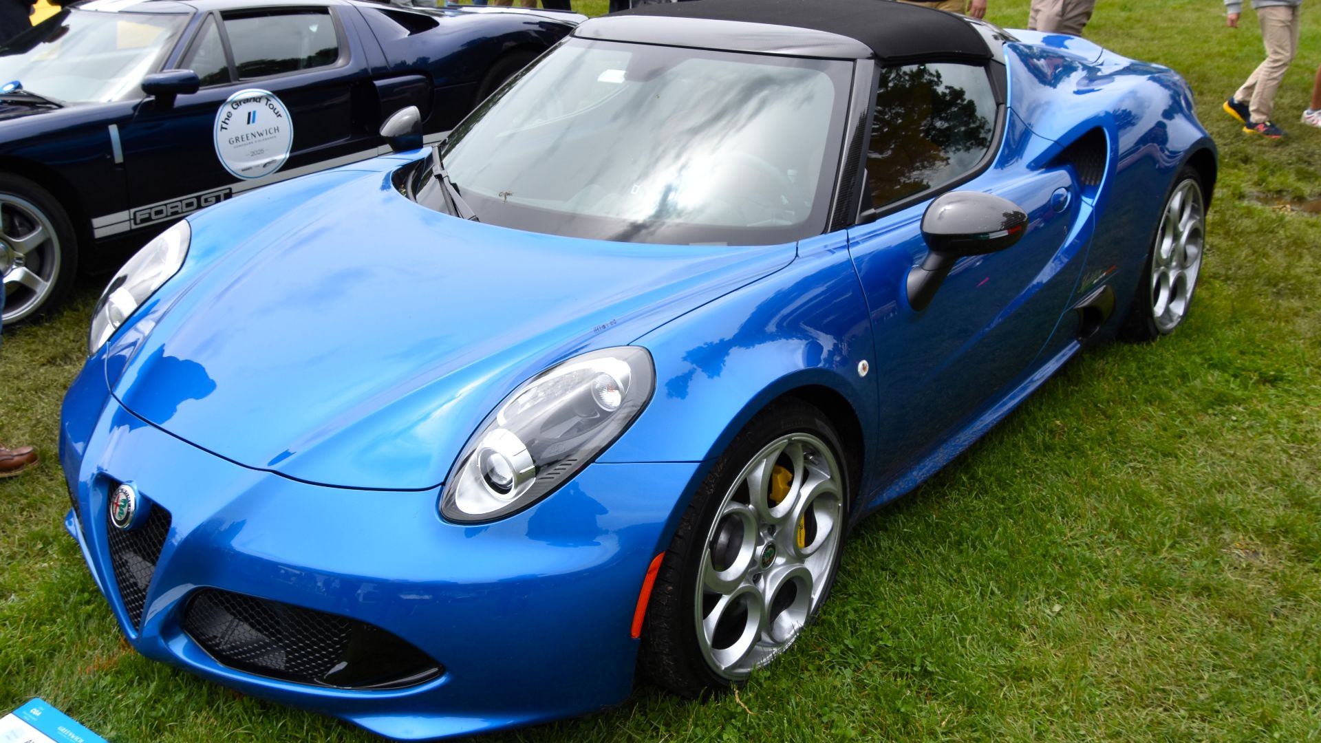 One of fifteen (15) 4Cs produced in Misano Blue.