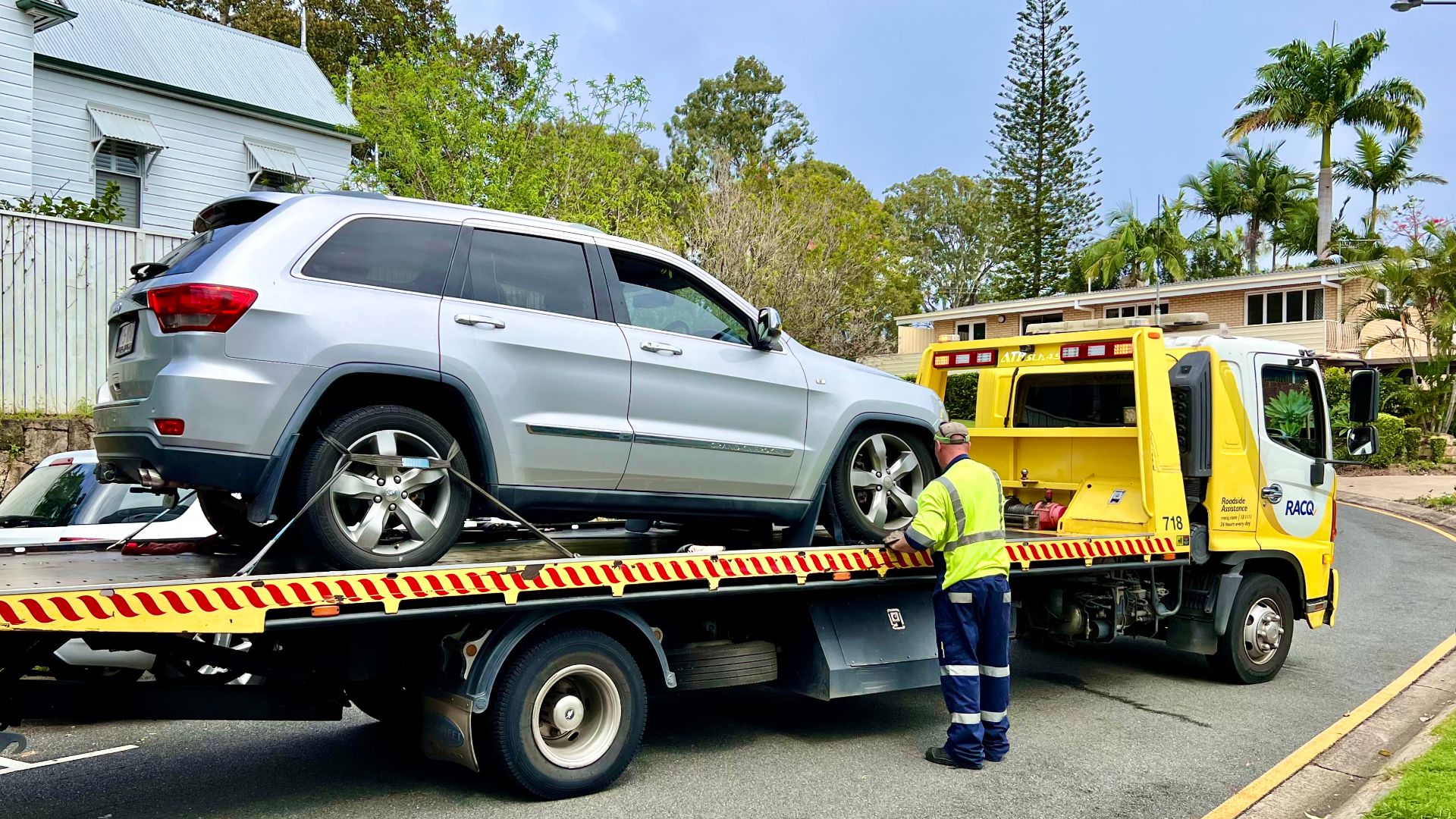 RACQ Tow truck in Brisbane, Australia, 2022
