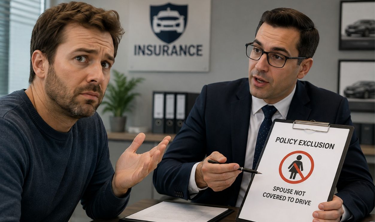 My insurer wants to exclude my spouse