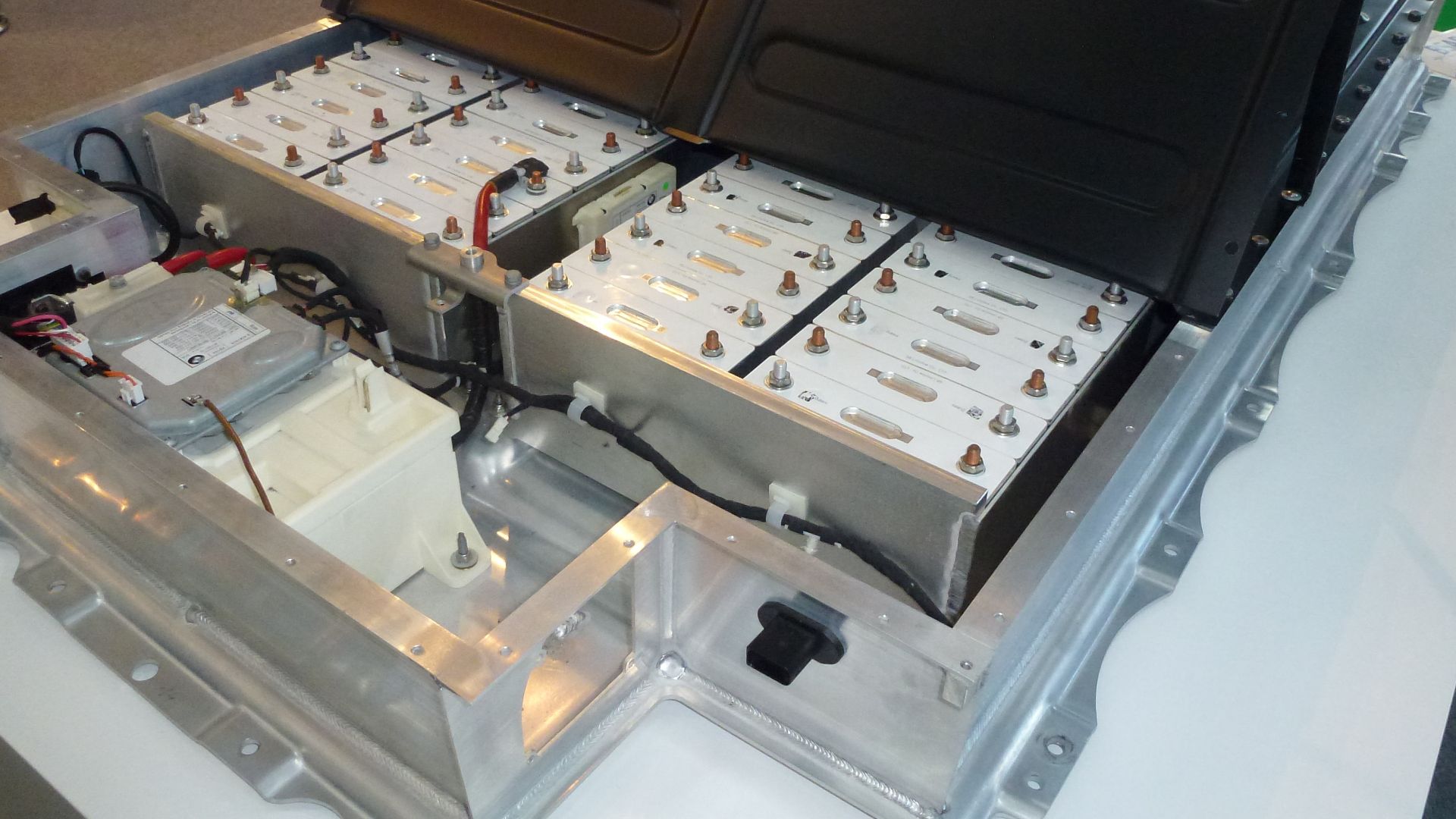 Battery Pack for BMW-i3 Electric Vehicle (at Munich Trade-Show Electronica)