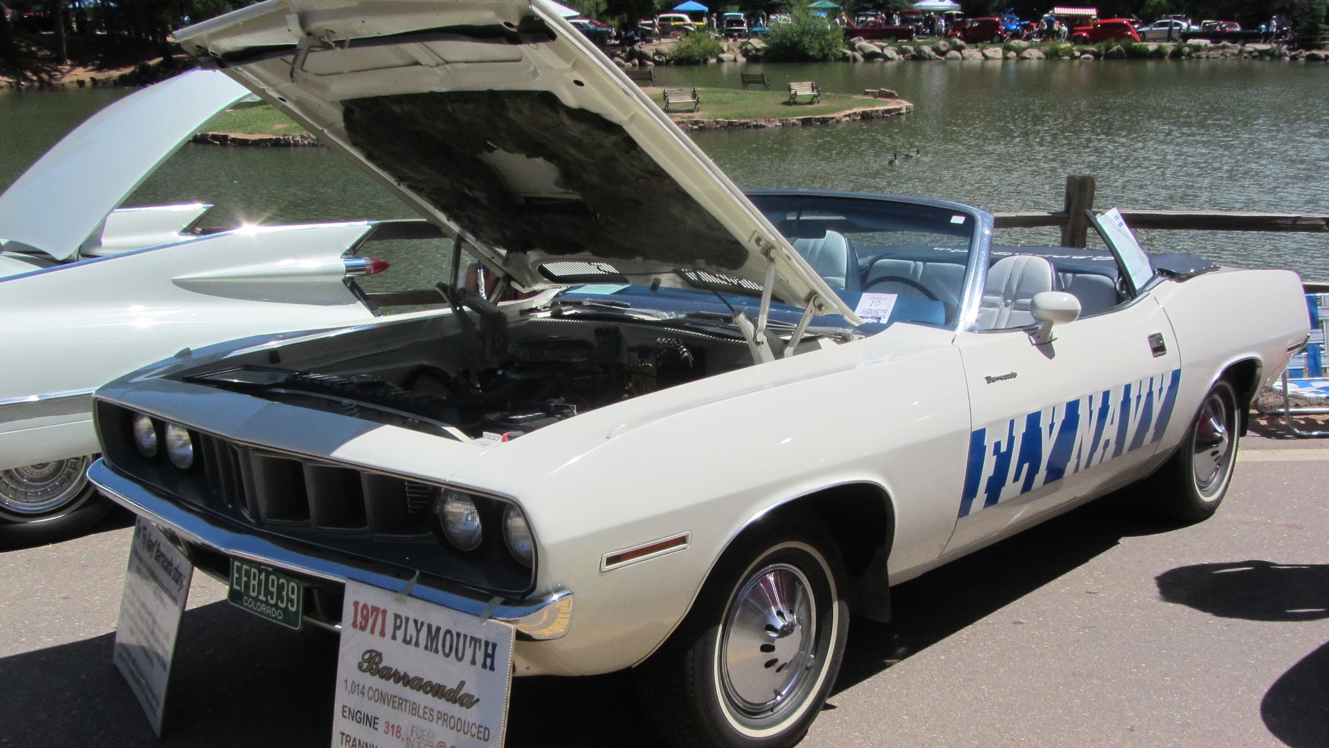 Eight of these were used by Navy recruiters for a short period in 1971, then were sold at auction.  Current owner purchased it then.

Thin Air Car Show, Green Mountain Falls Colorado