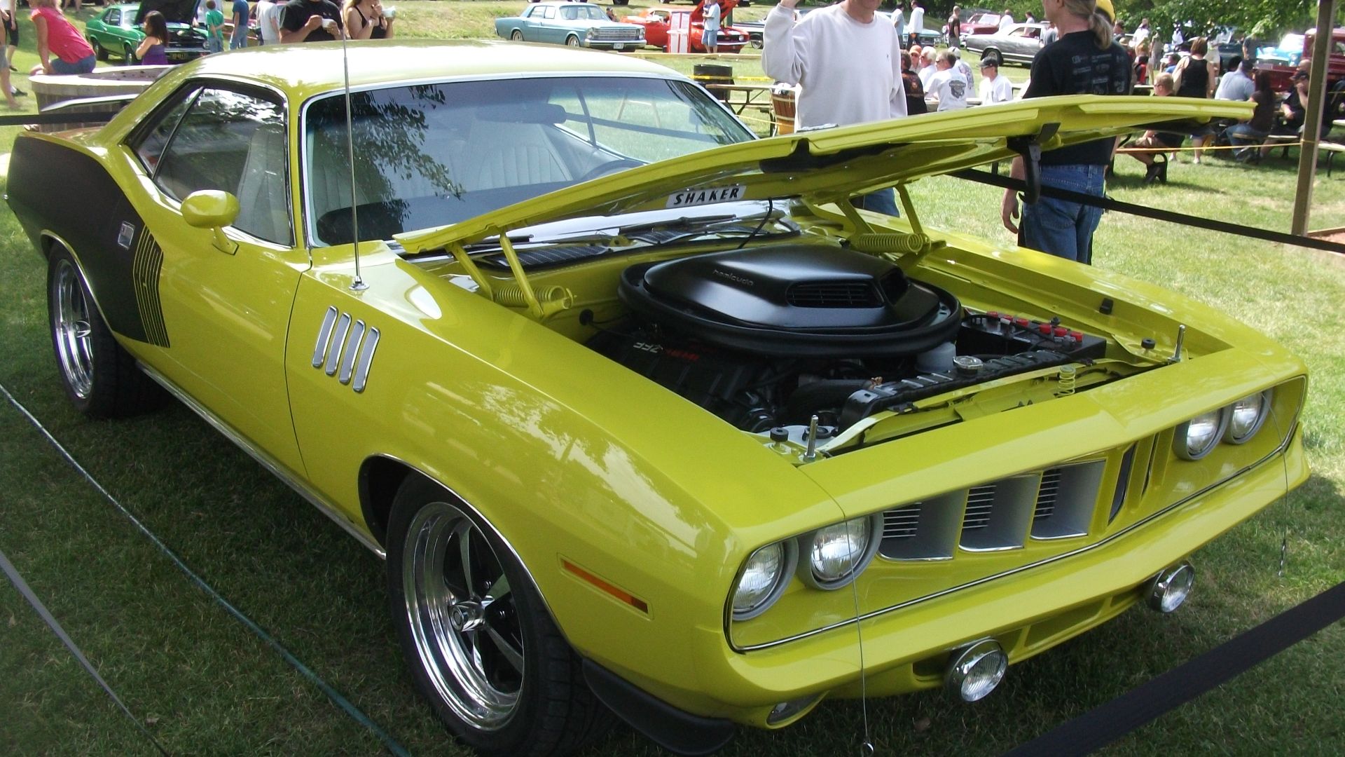 Hemi powered Plymouth Barracuda
