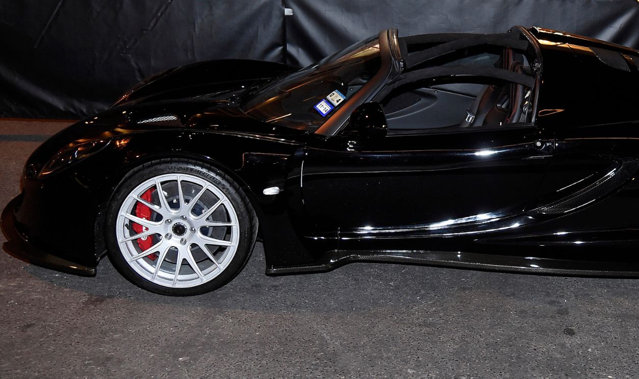 NEW YORK, NY - APRIL 30: Preview of Steven Tyler's Hennessy Venom GT Spyder and Celebration of "Steven Tyler...Out on a Limb" Show to Benefit "Janie's Fund" in Collaboration with Youth Villages at Lavo on April 30, 2016 in New York City.