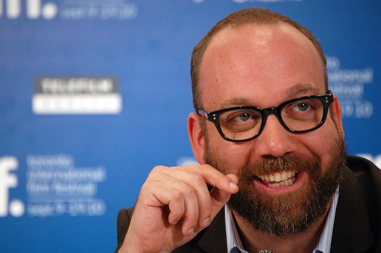 Paul Giamatti smiling - 2012