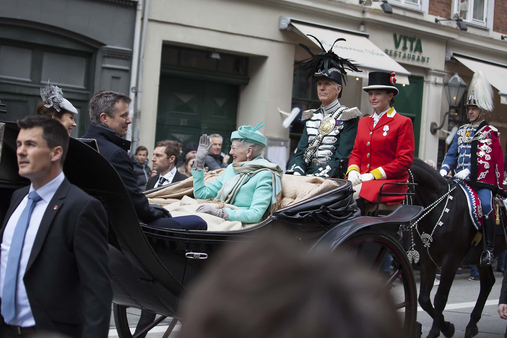 Danish queen Margrethe - 2015