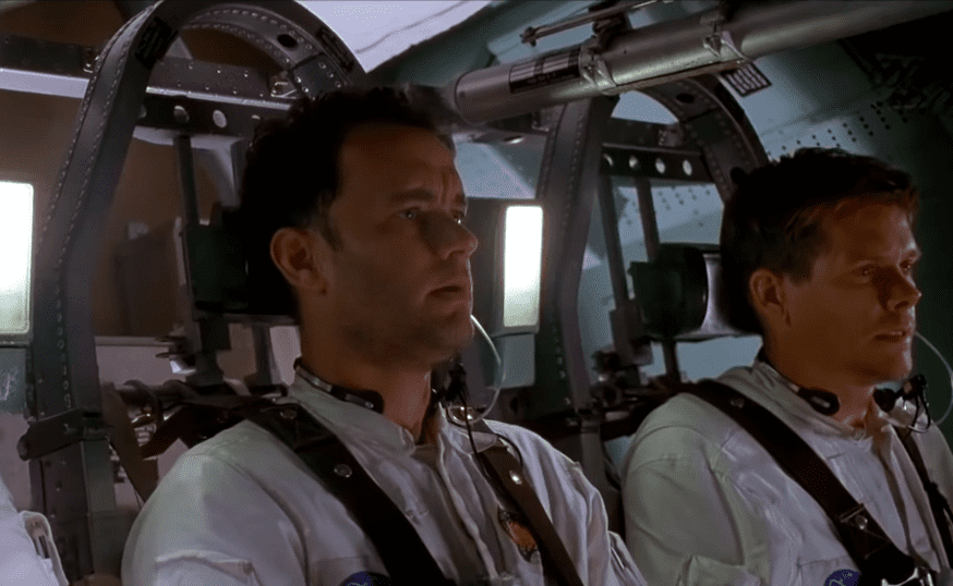 Tom Hanks on a space ship