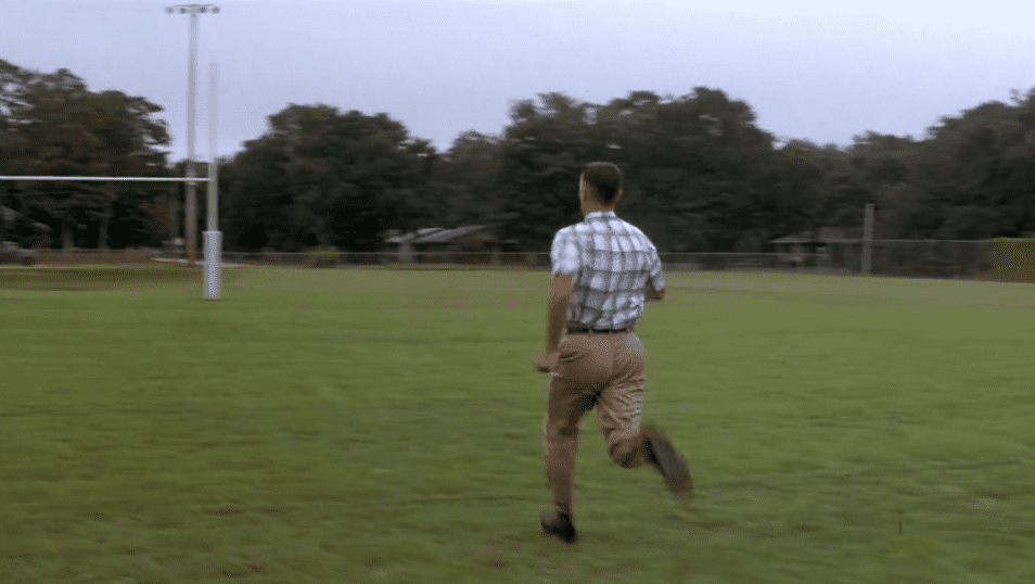 Forrest Gump running