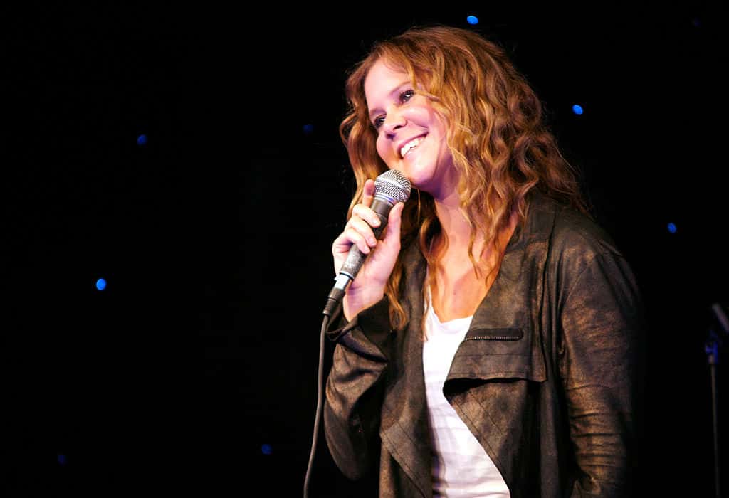 Amy Schumer on stage