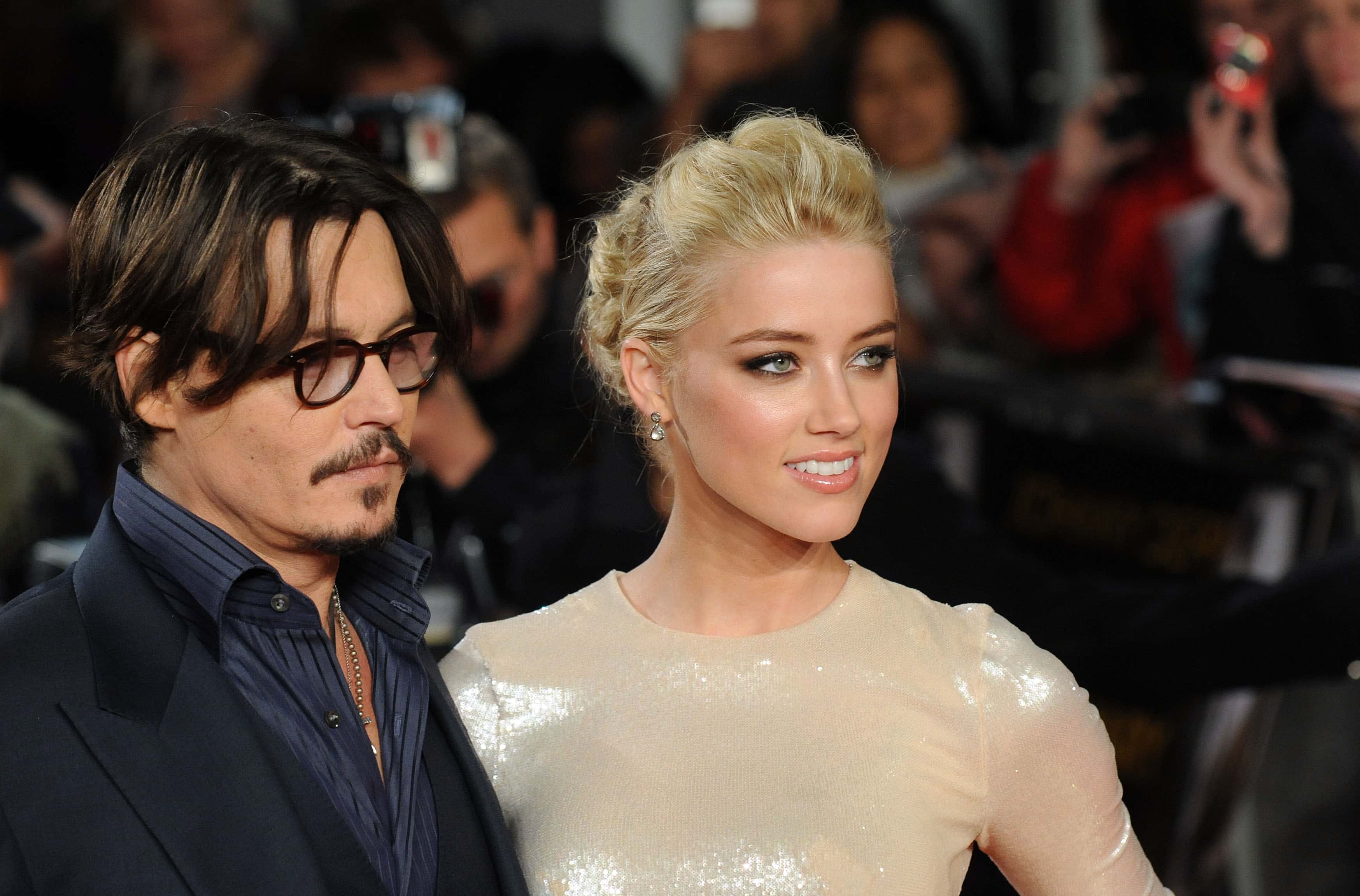 Johnny Depp and Amber Heard