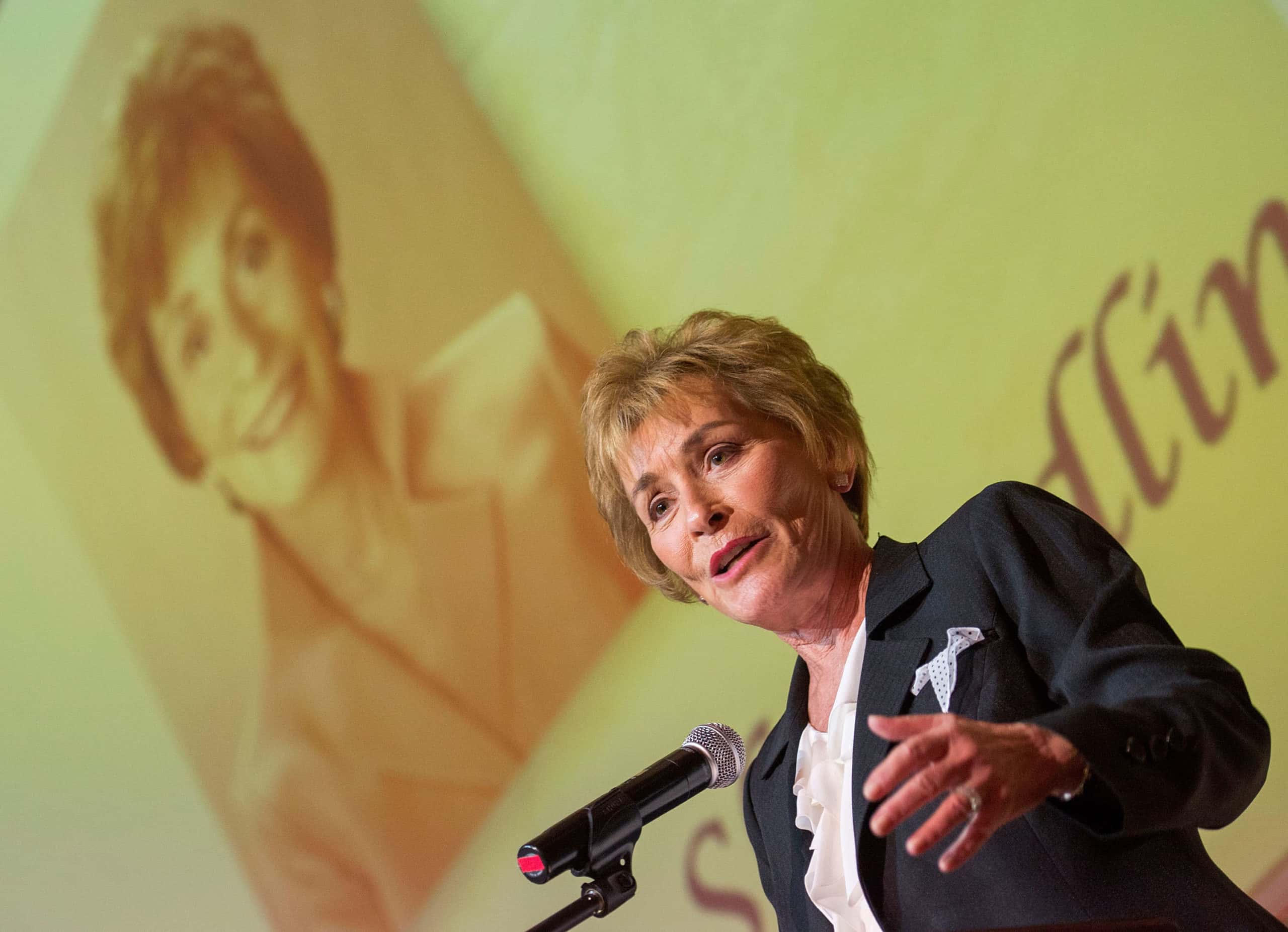 Judge Judy Sheindlin attends the 2014 Heroes Of Hollywood Luncheon