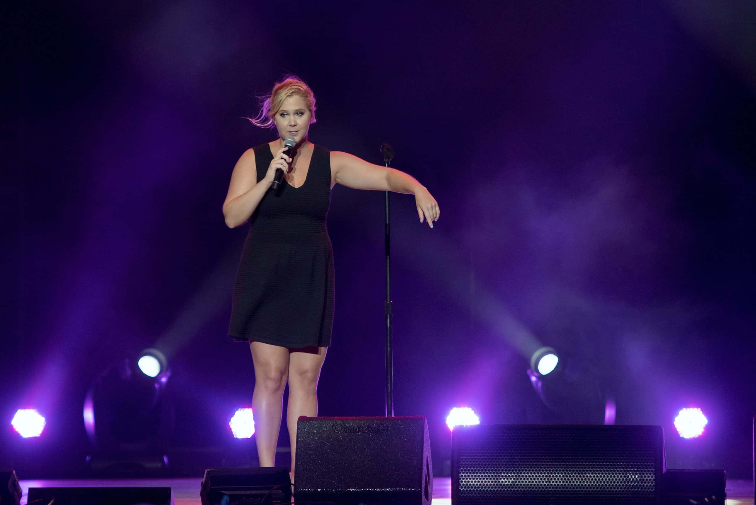 Amy Schumer on stage