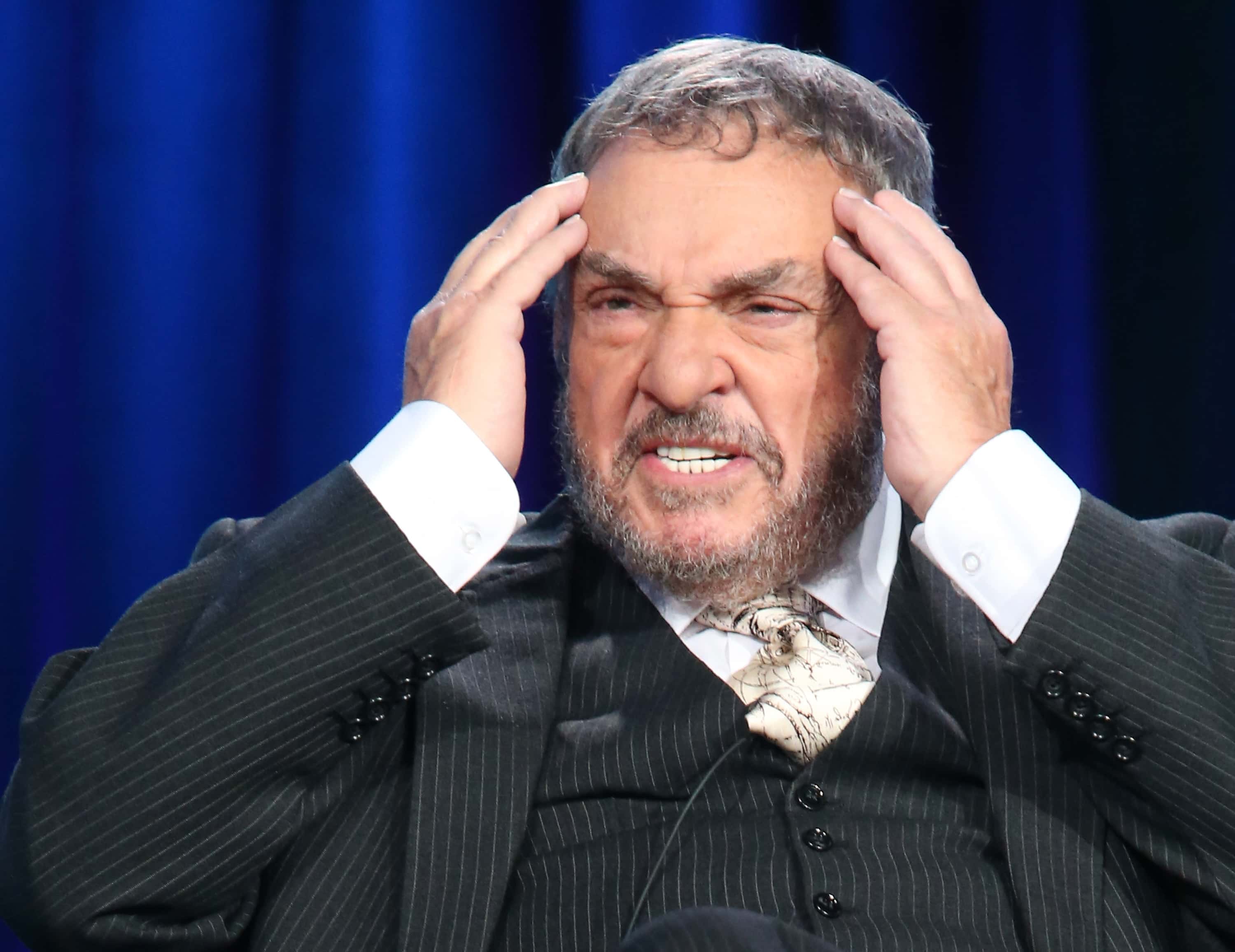 Actor John Rhys-Davie speaks onstage during the MTV - 2016