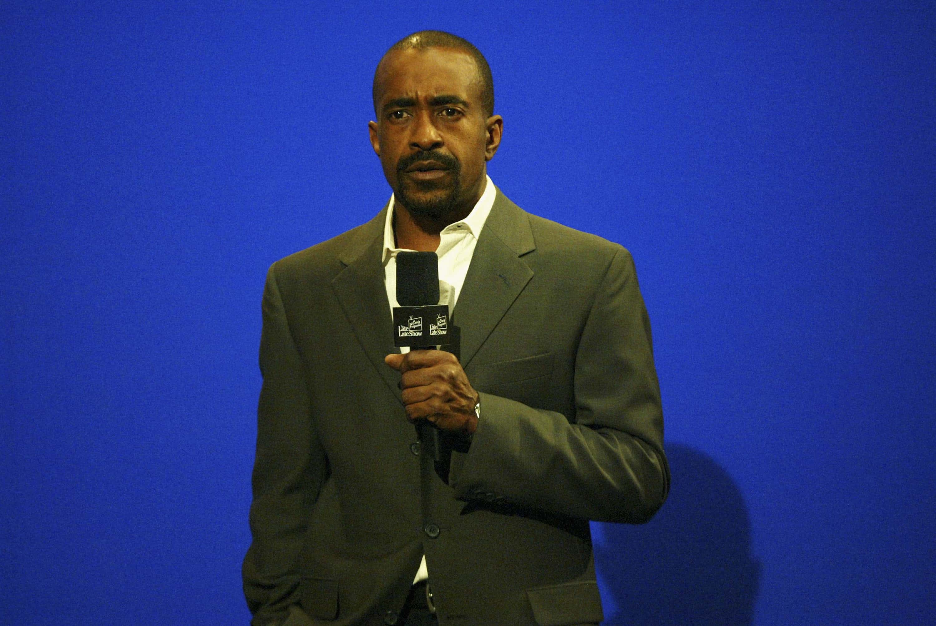 Comedian Tim Meadows appears on the