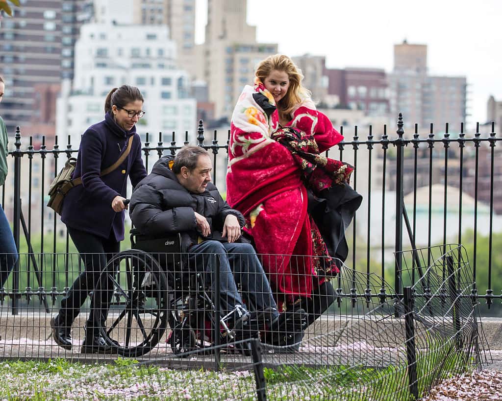 Amy Schumer and her dad