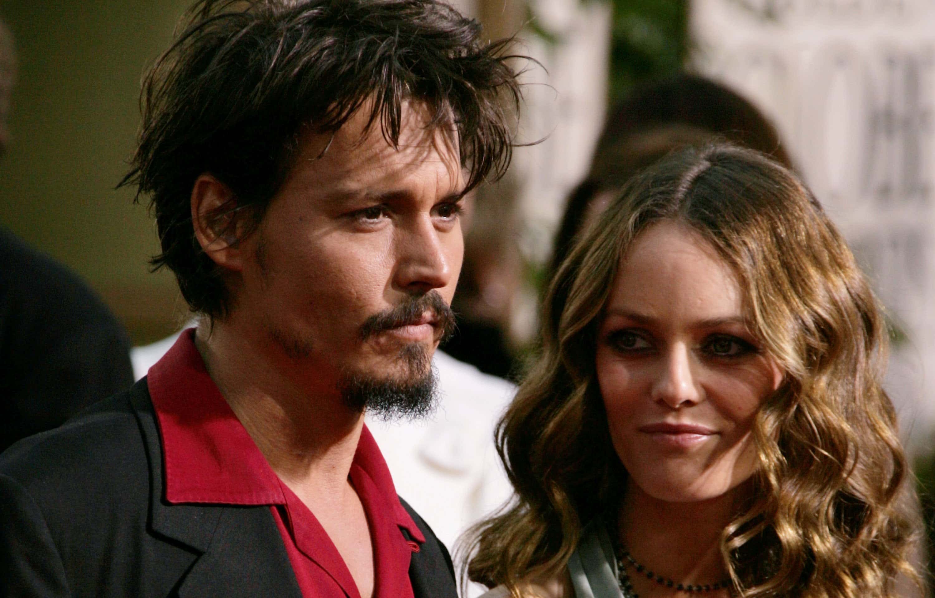 Johnny Depp and Vanessa Paradis