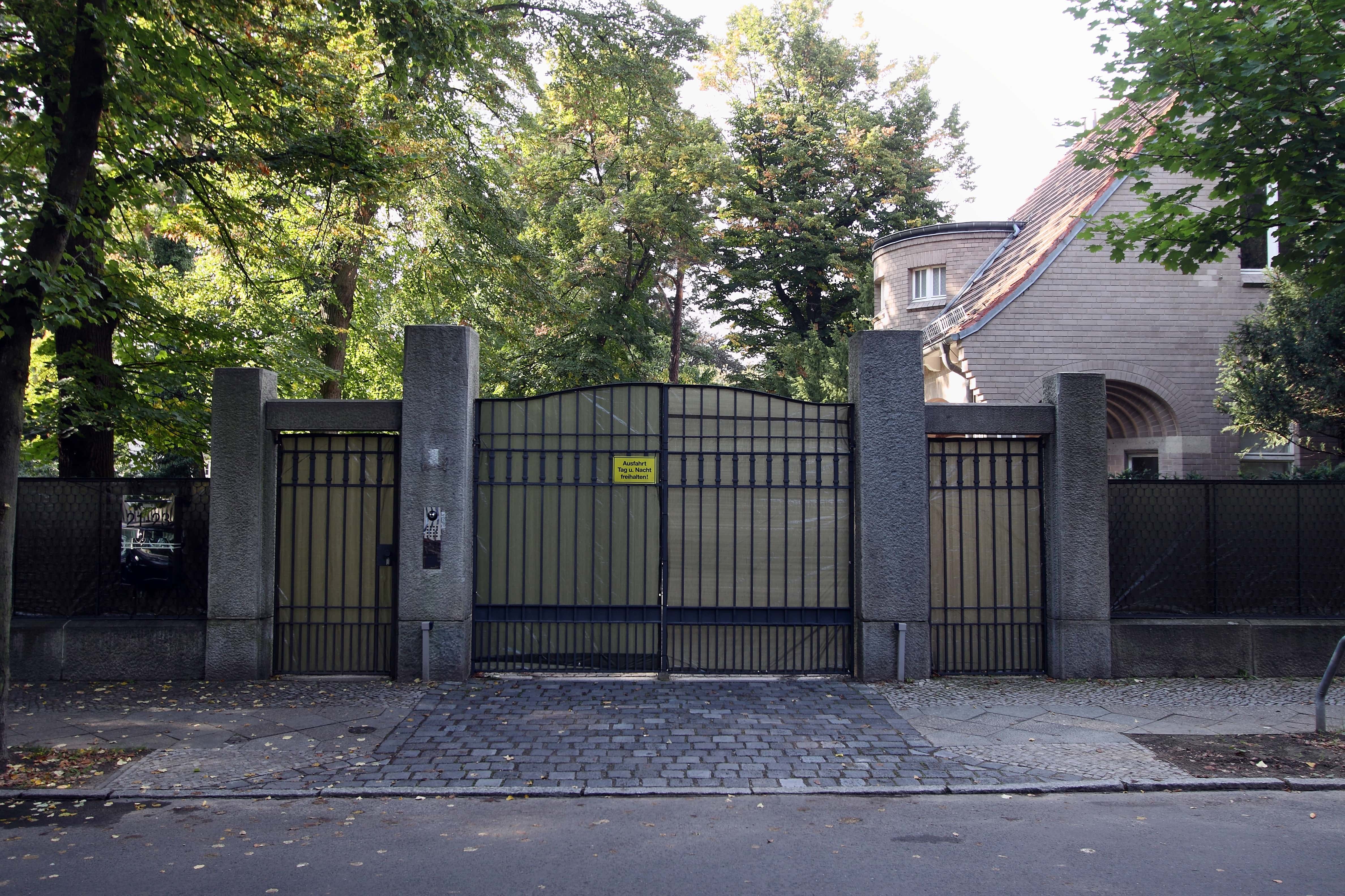 The new house of Brad Pitt and Angelina Jolie in Berlin
