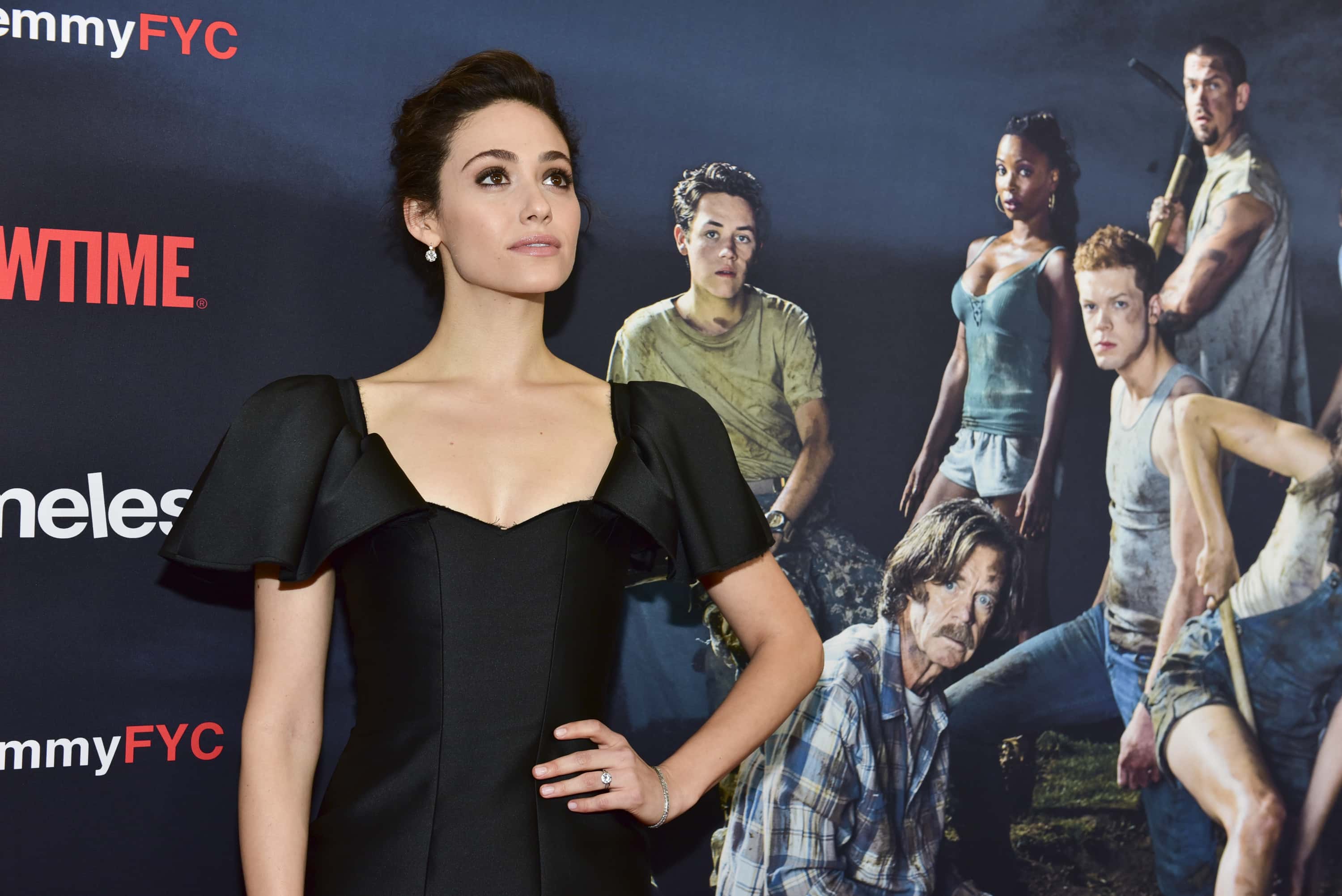 Emmy Rossum arrives at the Emmy - 2018