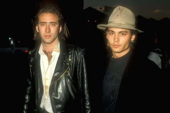 Nicolas Cage and Johnny Depp