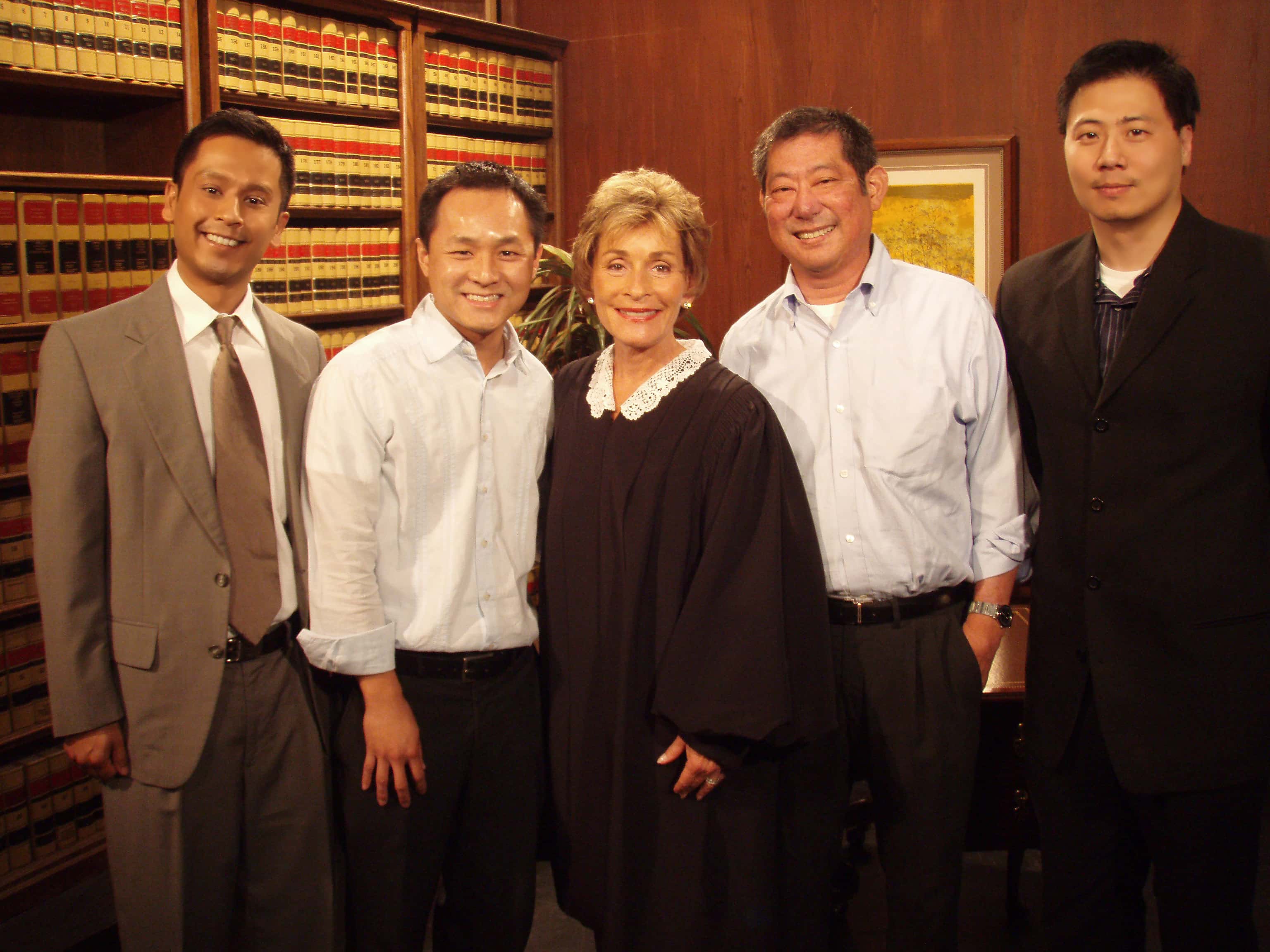 Photo of Judge Judy Sheindlin with fans
