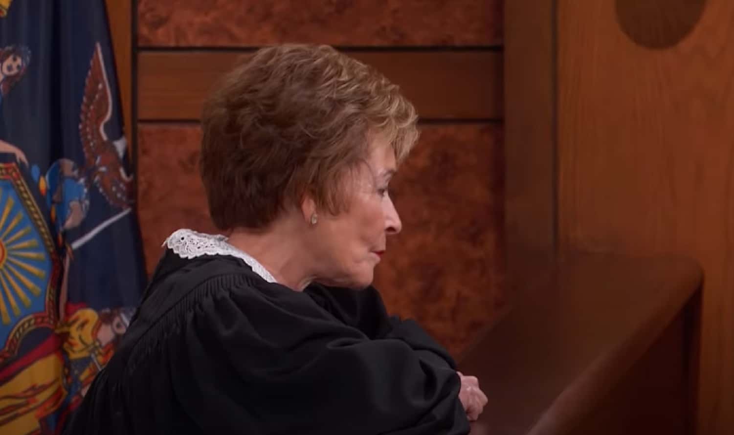 Screenshot from the reality court show Judge Judy (1996-2021)