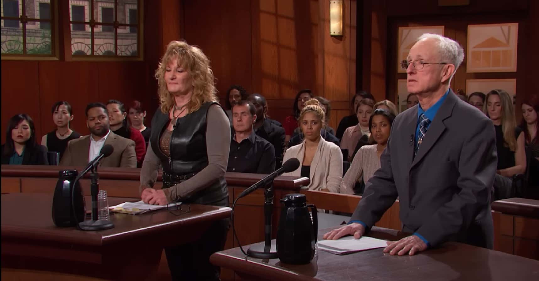 Screenshot from the reality court show Judge Judy (1996-2021)