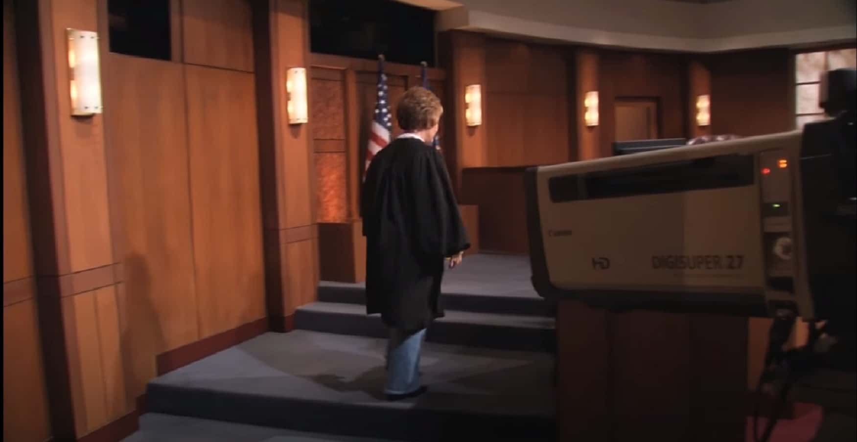 Screenshot from the reality court show Judge Judy (1996-2021)