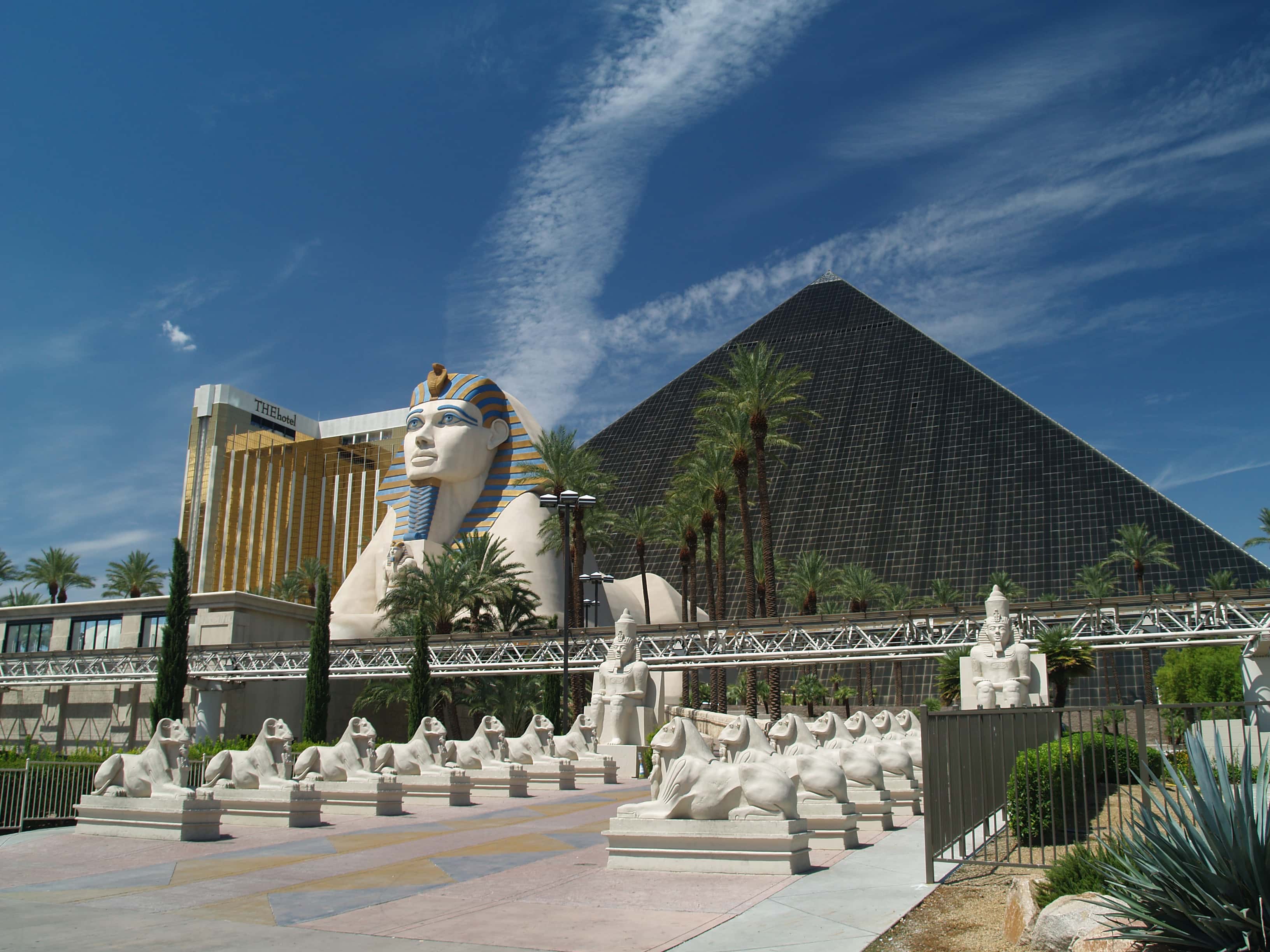 Photo of the Luxor casino hotel in Las Vegas