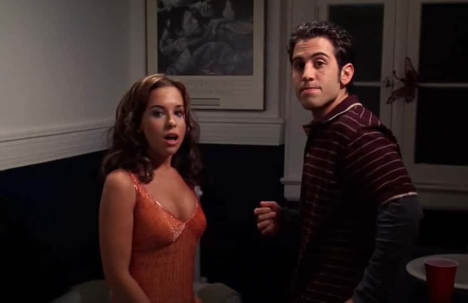 Screenshot of Jason and Gretchen - from Mean Girls (2004)
