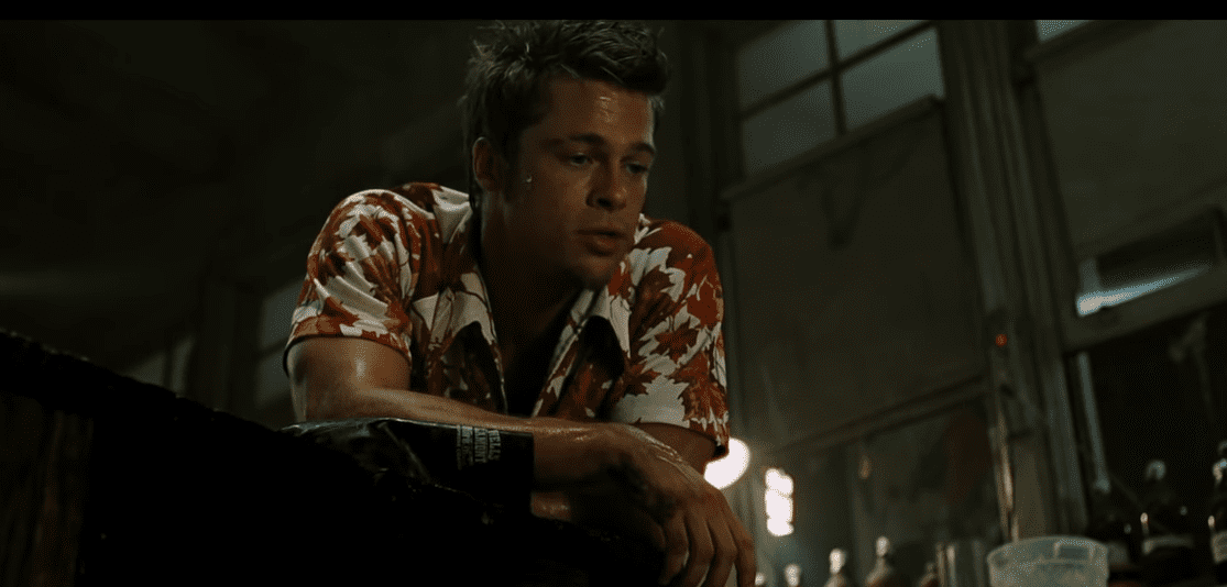brad pitt fight club