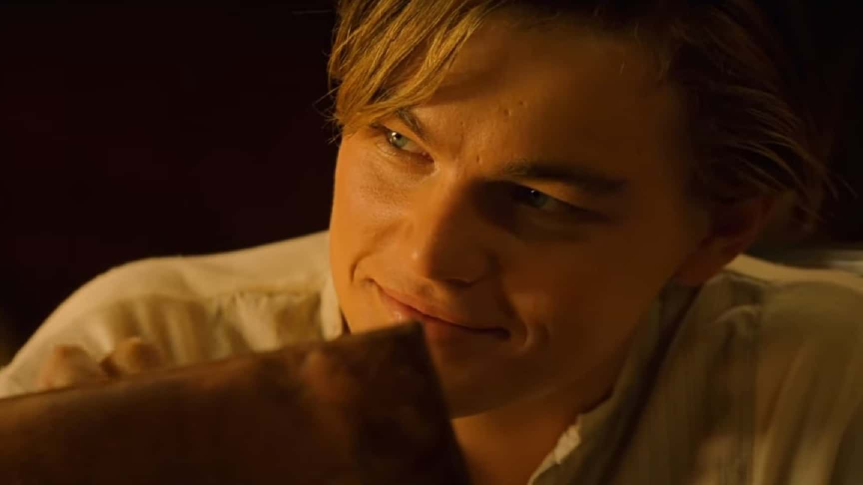 Leonardo DiCaprio in Titanic Movie