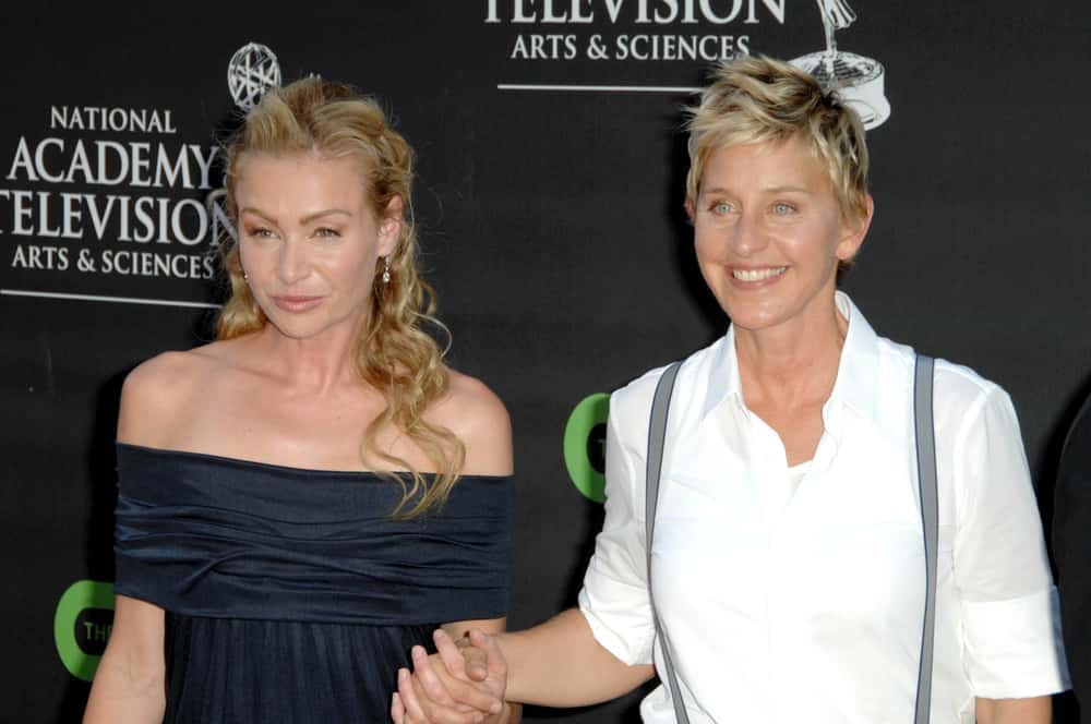 Portia de Rossi and Ellen DeGeneres at the 36th Annual Daytime Emmy Awards - 2009