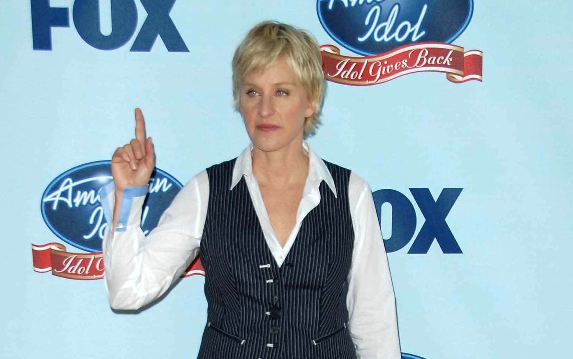 Ellen DeGeneres at the American Idol - 2007