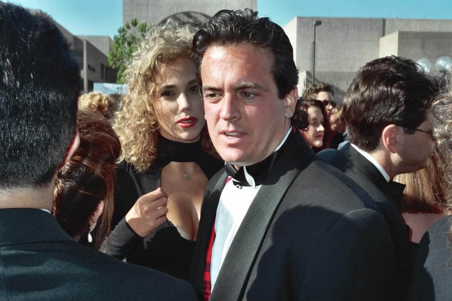 Portrait Photo of Elizabeth Berkley attending the 1992 Emmy Awards