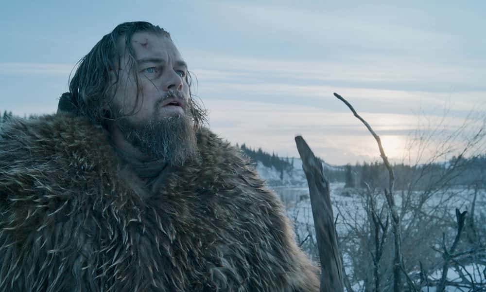 Leonardo DiCaprio in The Revenant