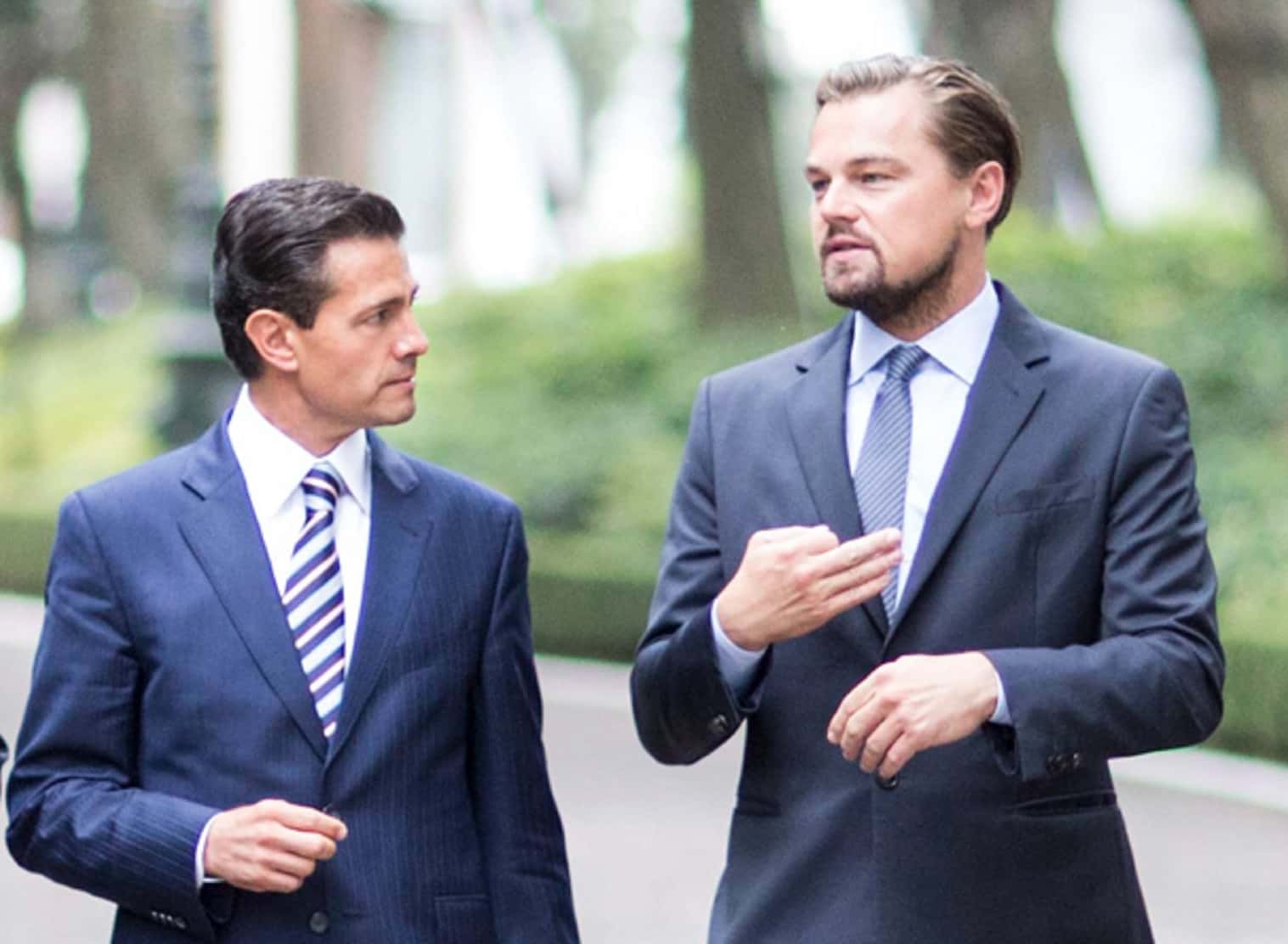 Meeting with Leonardo DiCaprio and Carlos Slim