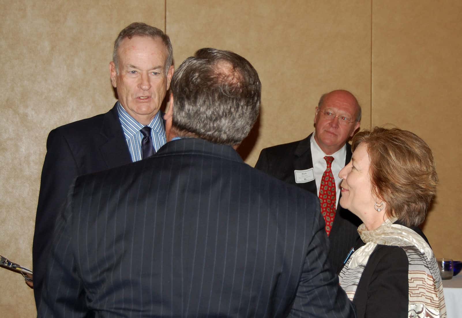 Bill O'Reilly at a conference
