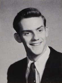 Christopher Lloyd as a high-school senior.