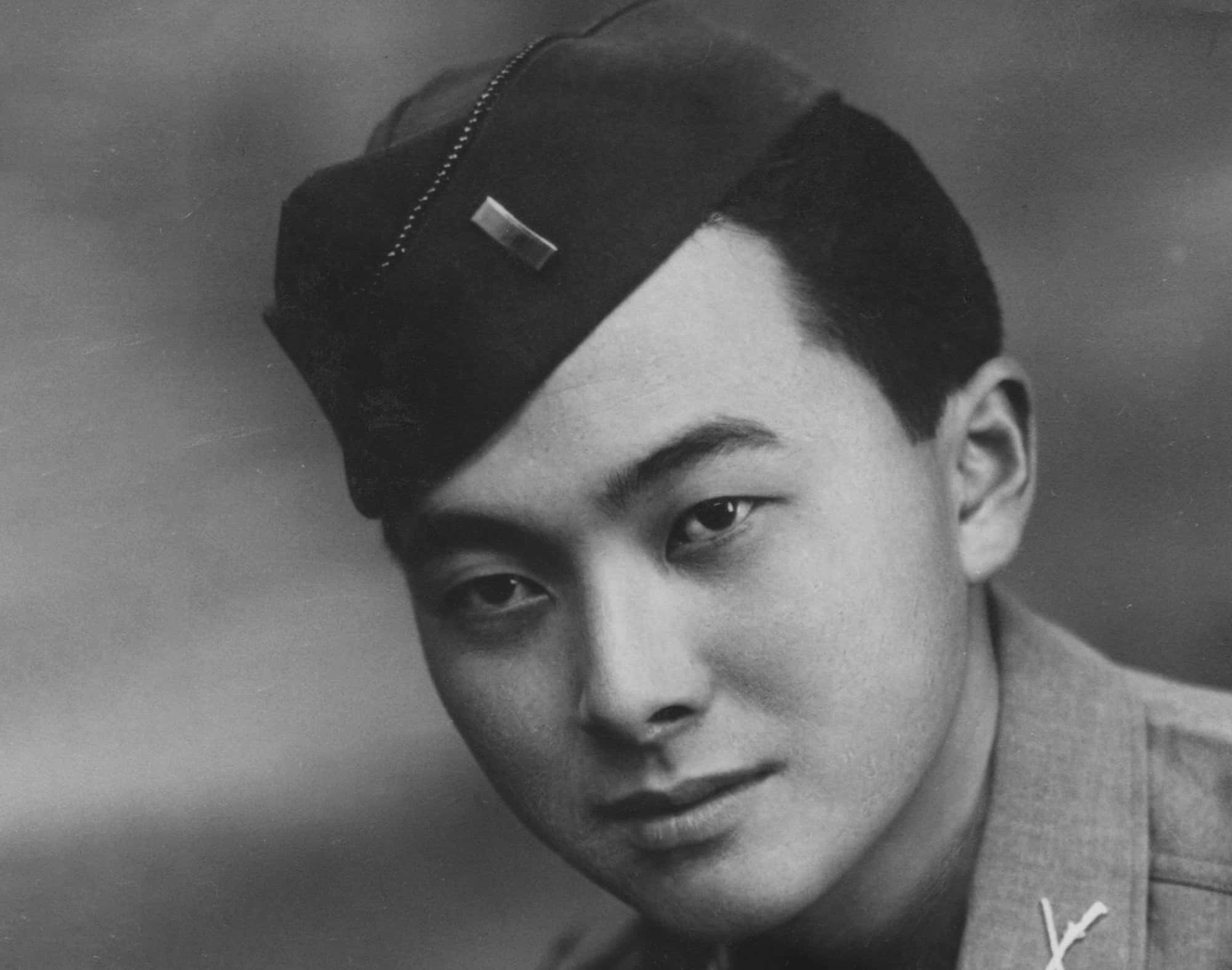 First Lt Daniel Inouye in uniform