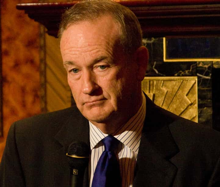 Closeup photo of Bill O'Reilly