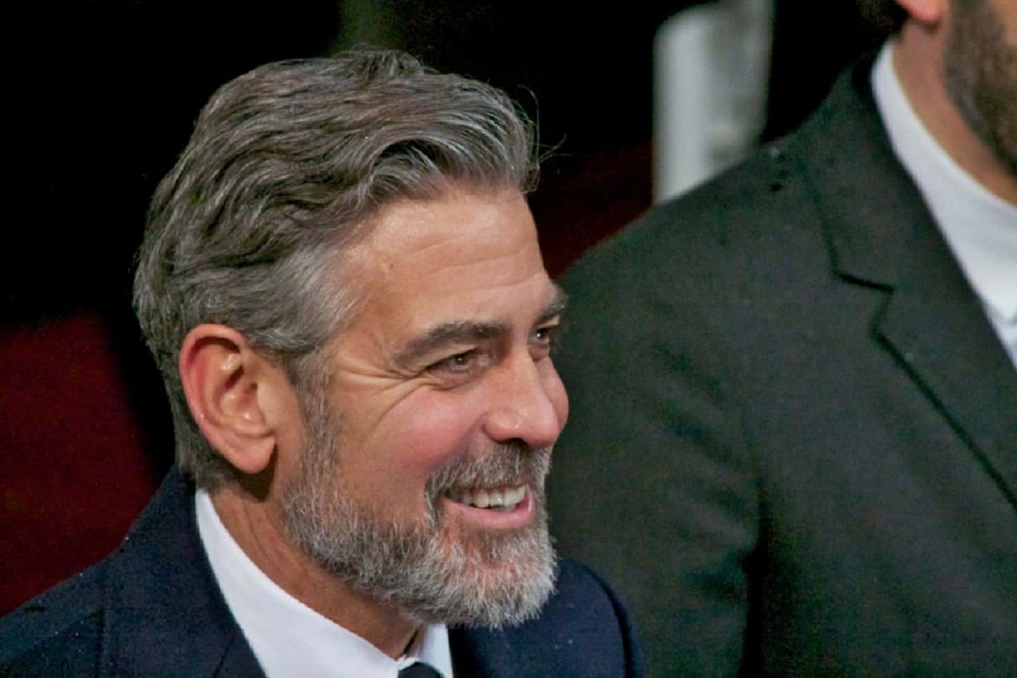 George Clooney smiling - 2013