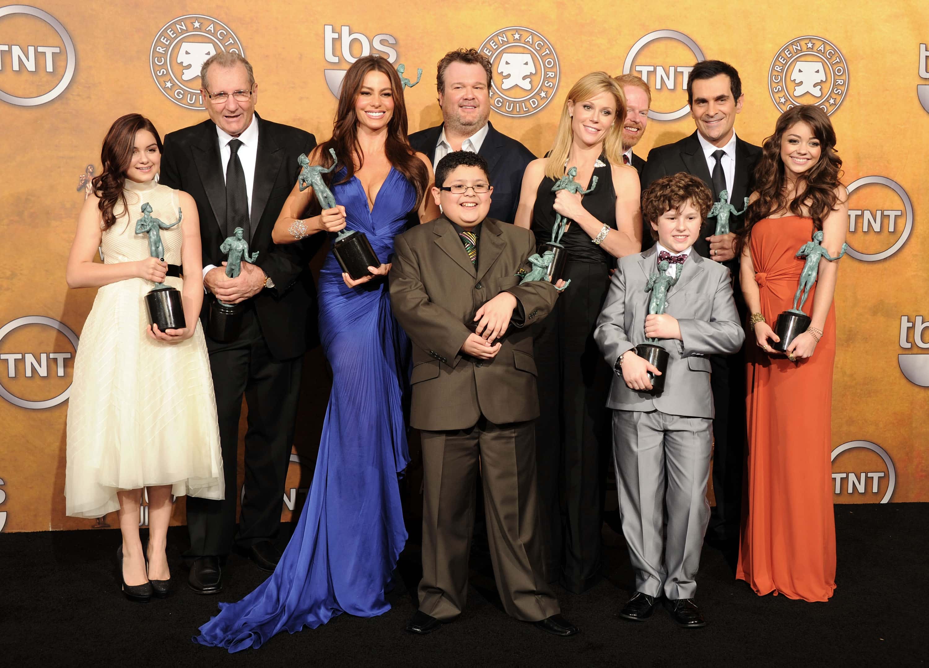 Modern Family cast at Annual Screen Actors Guild Awards