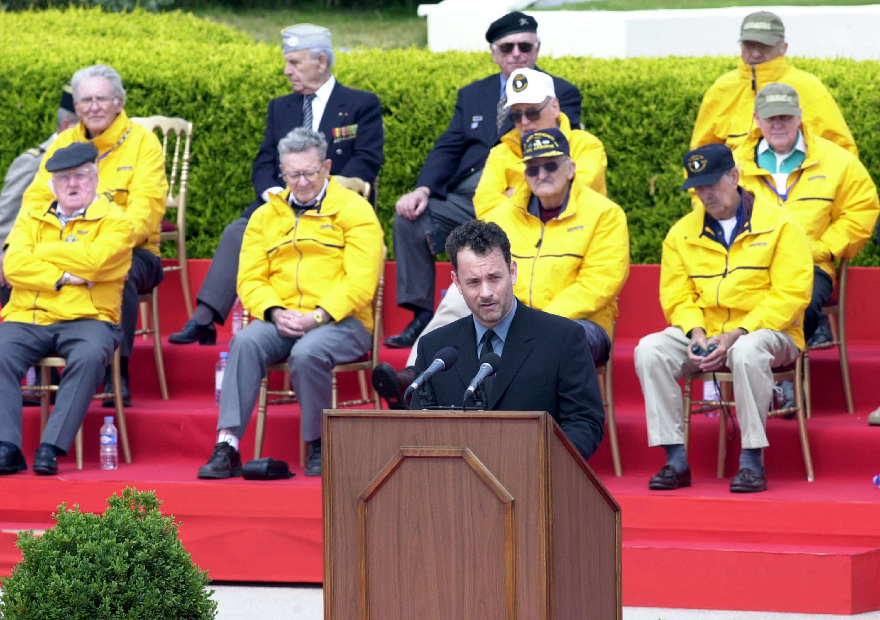 Tom Hanks in 'Band of Brothers'