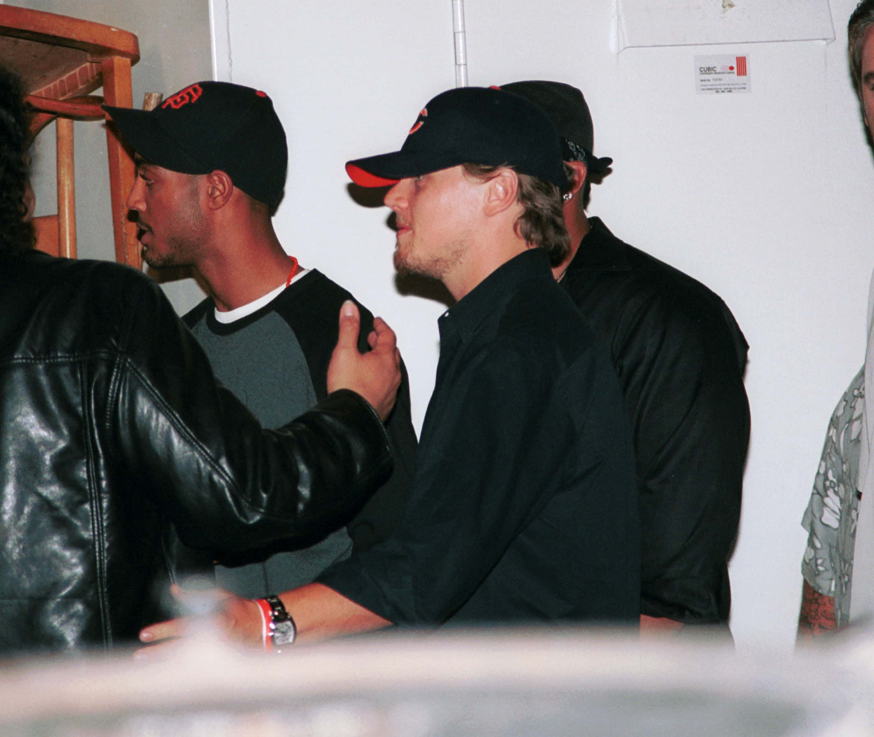 Portrait Photo of Actor Leonardo DiCaprio enters Joseph's club