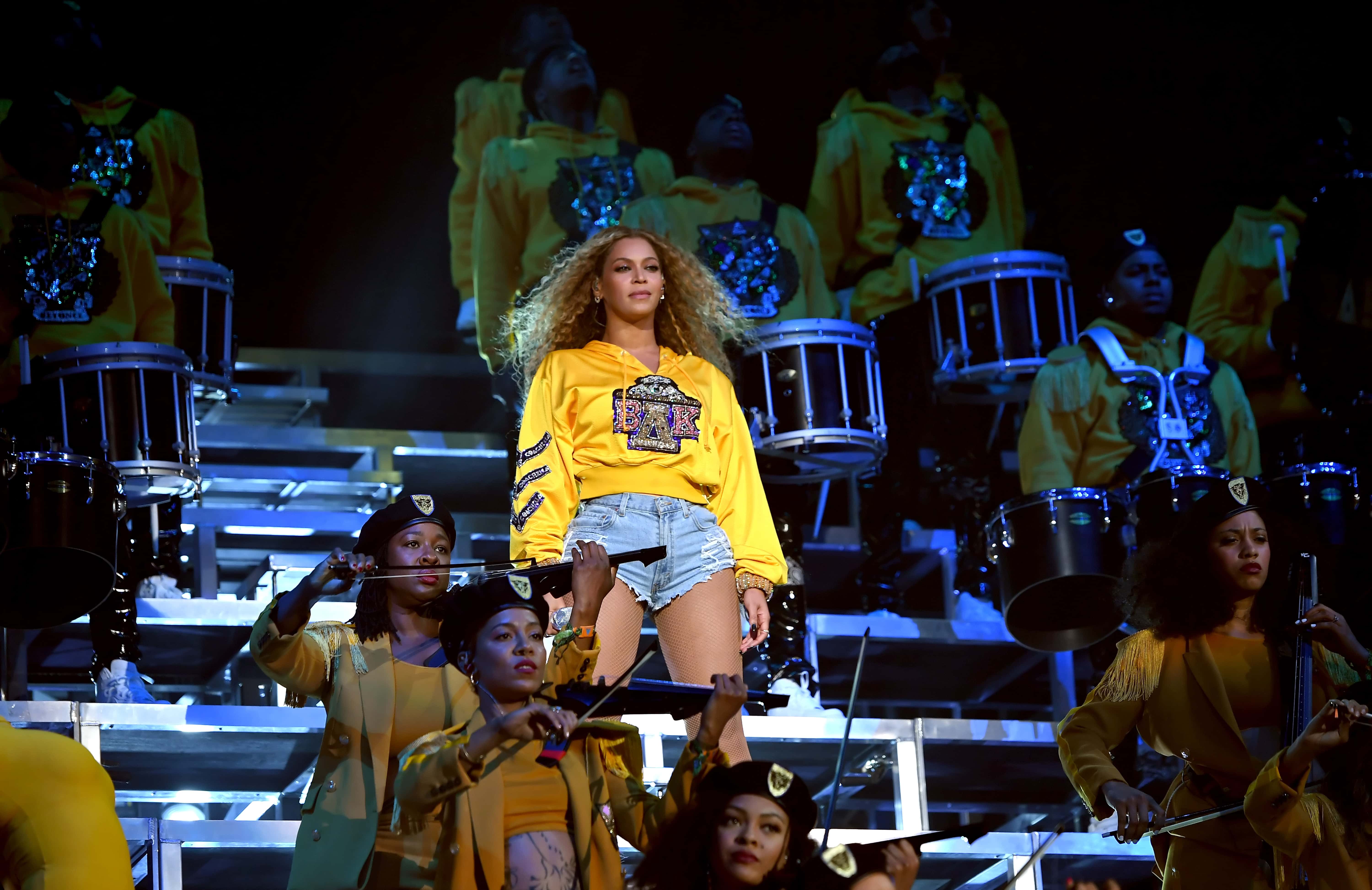 Beyonce Knowles performs on stage - 2018