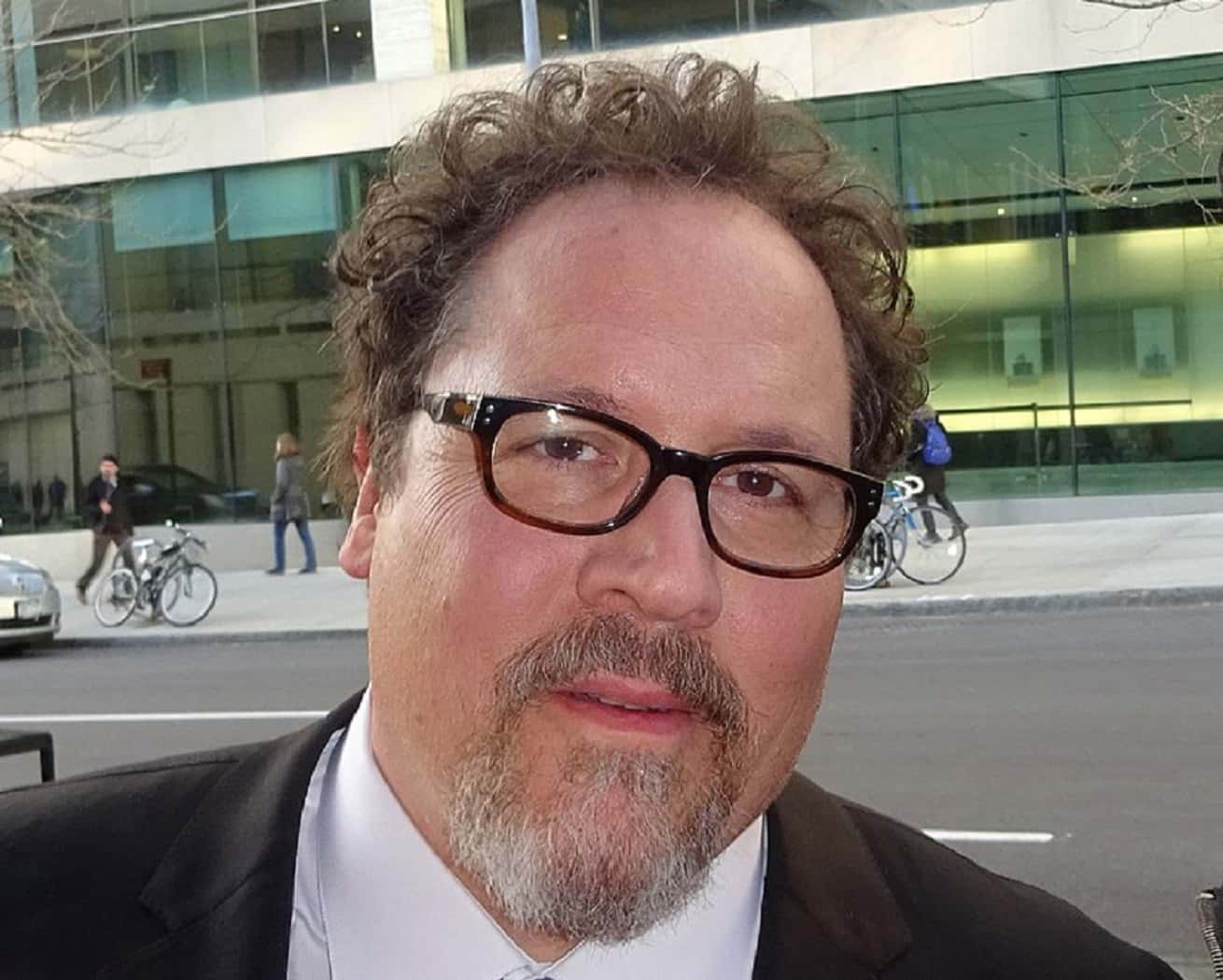 Jon Favreau smiling at camera - 2016