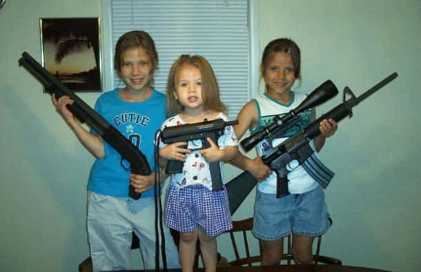 Kids with guns
