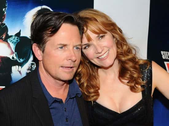 Michael J Fox and Lea Thompson