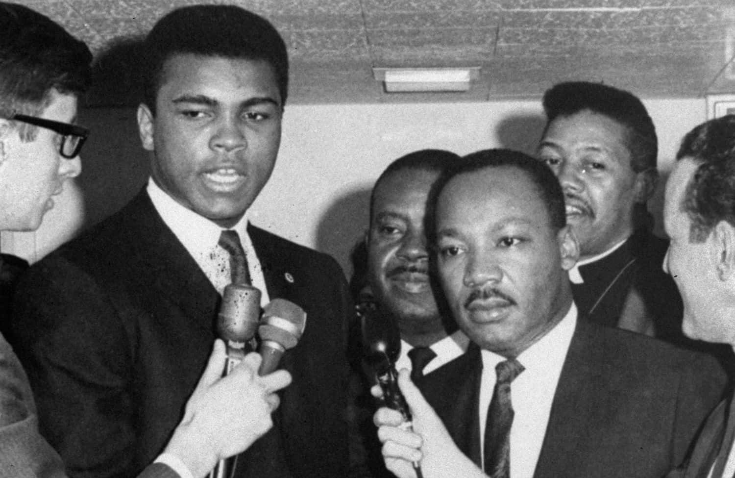 Muhammad Ali and Martin Luther King