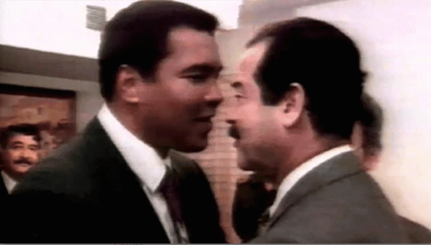 Muhammad Ali and Saddam Hussain